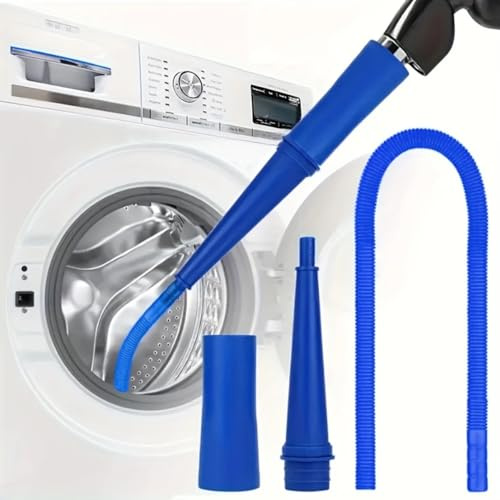KSVS Dryer Vent Cleaner Kit, di Vuoto Attaccamento, Pieghevole Asciugatrice Lint Remover e Flessibile Asciugatrice Lint Brush, per Lavatrice e Asciugatrice Lint Remover