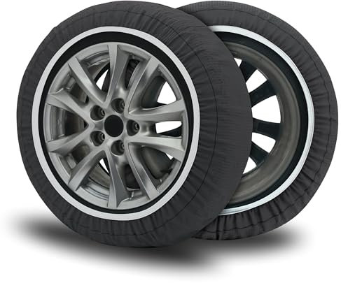 COMPASS Textil Schneeketten für Reifen 255/35 R21, EN16662-1 Homologiert, ÖNORM, (XL) 1 Paar