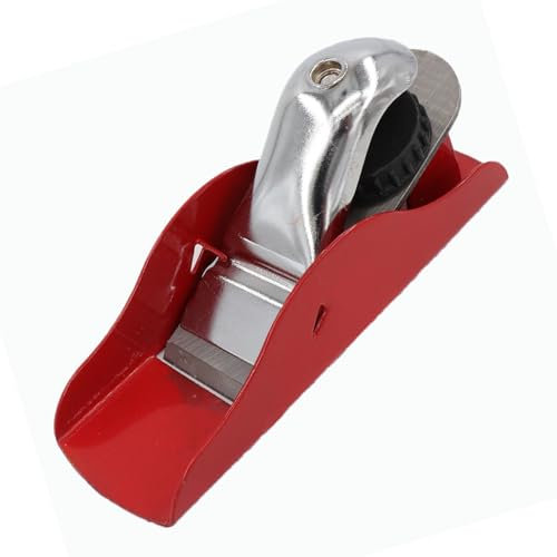 Mini Cepillo de Carpintero Manual Ajustable, Herramienta de Carpintería para Alisar y Modelar Superficies de Madera, Cepilladora De Madera, Compacto y Ligero para Trabajos y Bricolaje (135 mm) ﻿
