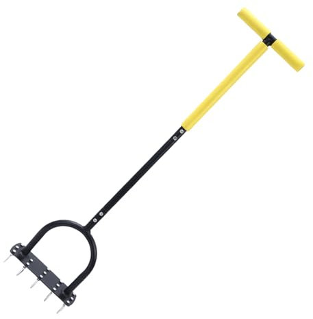 Aérateur De Gazon - Outil D'aération Pour Gazon Et Jardin,Scarificateur Jardin Ergonomique Pour Entretien Des Sols Et Aménagement Paysager