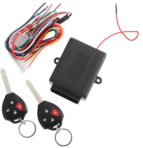 CHILDWEET Sistema De Alarma Antirrobo Para Vehículos 12v Bloqueo y Desbloqueo Automático Compatible Automóviles Fácil Instalación y