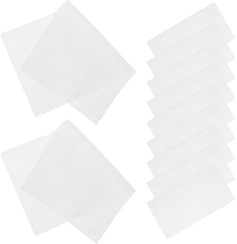 ULTECHNOVO Cotton fioc struccanti riutilizzabili 500 pezzi non tessuto bianco elasticizzato per pelli sensibili, per trattamenti estetici e saloni di bellezza