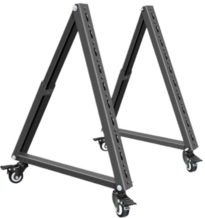 Carro De TV Soporte De Pantalla De Plasma Inclinable Rodante De 32-70 Pulgadas, Estante De Exhibición De Baja Altura for Monitor De PC 5100(Sc5100)