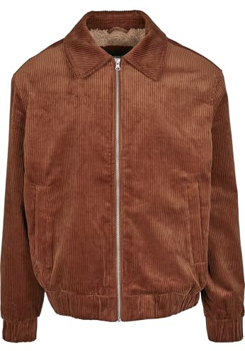 Urban Classics Giacca Boxy in Velluto a Coste Donne, Caramella MOU, M Uomo