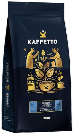 Cafe de ESPECIALIDAD | Café Grano Natural 100% ARABICA, Origen: GUATEMALA | SCA 85 Puntos [Kaffetto, Cafe Especialidad Premium] Tueste Natural, Reciente y Seleccionado.