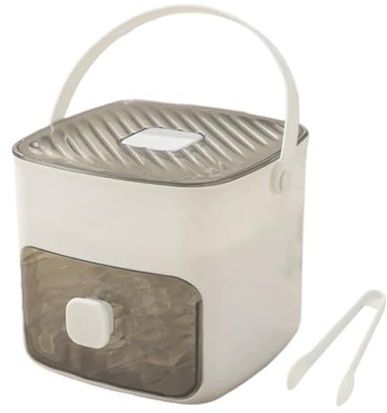 Bac de stockage de glace pour congélateur, plateau de glaçons avec couvercle | Réutilisable de glace réutilisable de grande capacité - Ustensiles et gadgets de cuisine multifonctionnels, refroidisseur