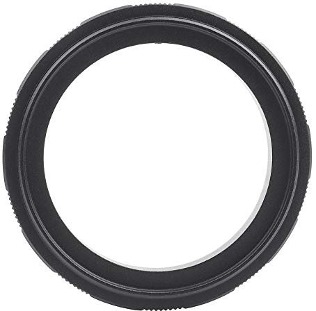Rankomu Aluminium Alloy Macro Shooting Reverse Adapter Ring for Canon EOS Mount DSLR Camera, Lightweight, Compatible with Canon, Macro Photography Accory