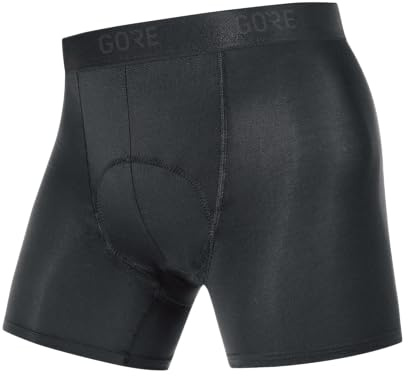GORE WEAR C3 Bóxer de hombre para ciclismo con badana, S, negro