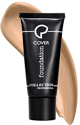 Collection Professional Cover Foundation Fondotinta Ultra Coprente Tonalità : N.03 Beige, copre varici, capillari, smagliature, tatuaggi. Impermeabile 30 ml