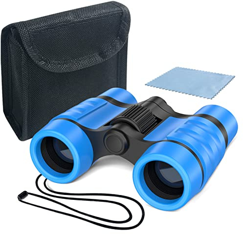 ESSENSON Jumelles pour enfants de 3, 4, 5, 6, 7, 8, 9, 10 ans et plus, pour garçons et filles - Télescope d'extérieur pour le sport et les jeux en plein air, l'observation des oiseaux, cadeaux