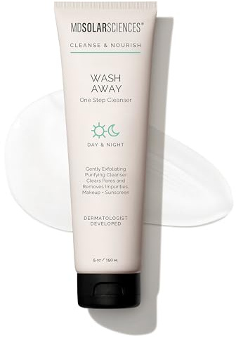 MDSolarSciences Wash Away One Step Foaming Oil Cleanser, 5 oz