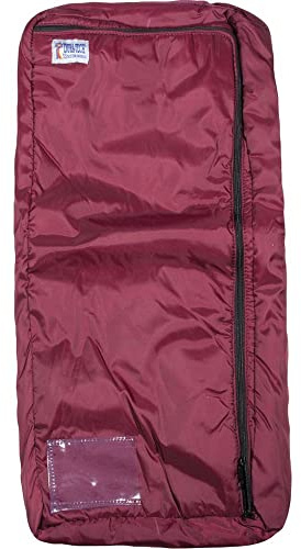 Dura-Tech Padded Halter for Horses and Bridle Bag | Color Burgundy | Protects Halter and Bridles | Easy Access Heavy-Duty Zipper | Secure Strap Design | Water-Repellent and Durable | Ideal for Awards