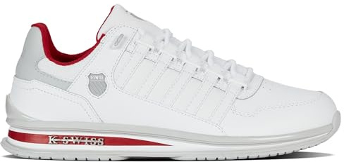 K-Swiss Herren Rinzler GT Sneaker, WHT/Samba/Gry VLT, 44.5 EU