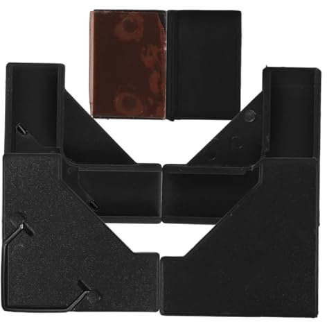Veemoon Accesorios Para Mosquiteras Para Ventanas, Fijadores De Esquinas Negros, Kit De Instalación Diy Sin Herramientas, Material Duradero, Protección Contra Insectos Hogar, Juego De 1 Set