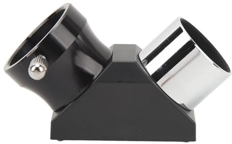RASTKY Miroir Diagonal Zénith Grand Angle de 90 Degrés, Miroir de Télescope Durable de 1,25 Pouces pour Télescopes Catadioptriques, Matériau ABS Léger
