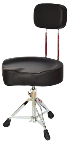Justerbar Höjd Och Roterande Sadelpall/trumstol, Rullande Sadelpall Med Ryggstöd, For Spa, Tekniker(Color2,40-60cm)