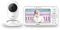 VTech LM808-1W Baby Monitor with Camera,300m Long Range, Auto Night Vision, Video Baby Monitor with 5 Screen, 2-Way Audio Talk, Temperature Sensor, Power Saving Mode, Lullabies,Wall-mountable Bracket
