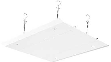 Baoblaze Deflettore Condizionatore D'Aria Deviatore di Flusso per Parabrezza Deflettore Bocchetta a Soffitto Parabrezza Condizionatore Aria Condizionata Centra, 60x60 cm