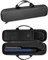 EUGOOCX Hard Travel Case Storage Bag for Dyson Airstrait Hairdryer Straightener Portable Protective Case for Dyson Hair Straighteners (Black)