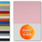 home4good Spannbettlaken 140x200cm, 100% gekämmte Baumwolle, Oeko-TEX 100, Jersey Spannbetttuch Bettlaken 140 x 200 - Rosa