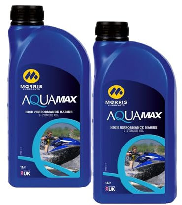 High Performance Marine 2-Stroke Engine Oil TC-W3, R-94102B - 2x1L Bottles