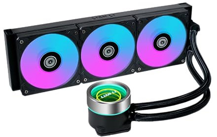 Lian-Li Galahad II Trinity 360mm All-in-One ARGB CPU Liquid Cooler - Black