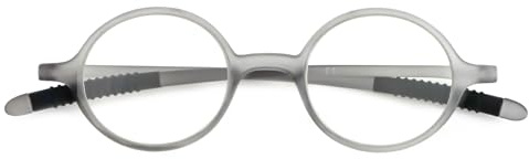 KoKoBin Retro läsglasögon män och kvinnor rund läshjälp synhjälp glasögon TR90 helramsglasögon