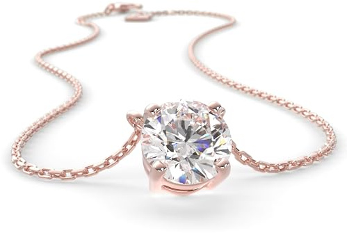 SERASAR Chaîne Or Rose Bijoux Femme Acier Inoxydable 18 Carats Véritable Collier Fille Necklace Women Choker-Kette Valentin Geburtstag Geschenken Für Frauen