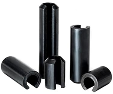 98pcs M1.5 Elastic pin Split pins Positioning Dowel Column peg Open bar 65Mn Steel Shaft GB879.1 Black Stick 5/6/8/10mm Long - (Size: M1.5x10mm)
