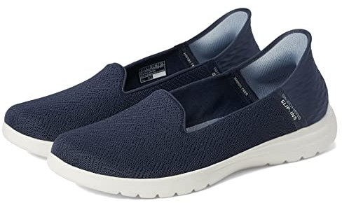Skechers Damen On-The-Go Flex Astonish Freizeitschuhe, Navy Textile, 39 EU