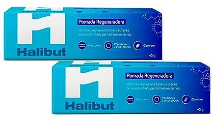 Halibut - Unguento rigenerante, confezione doppia, 2 x 45 g, 90 g