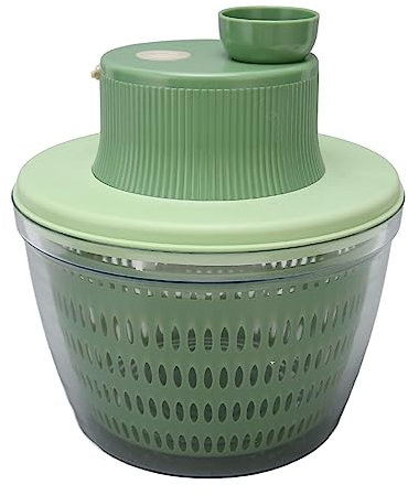 Tagliaverdure Elettrico 2 in 1, Centrifuga Per Insalata, Tritatutto con Ricarica USB da 1200 Giri/min Per Cipolle, Aglio, Prezzemolo, Verde