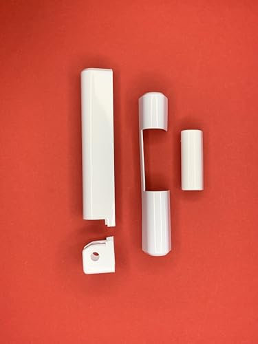 Aubi Siegenia A300 Kappenset Abdeckkappen weiß links/Rechts LK005 LK006 EK001 EK211 (1er Set DIN links)