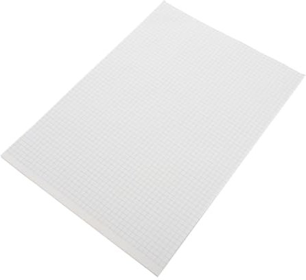 NUOBESTY 40blätter Graphikpapier Notizbuch Dickes Karopapier Für Mathematik Und Naturwissenschaften Vielseitiges Ingenieurnotizbuch Hilfsmittel Für Schüler Und Studenten