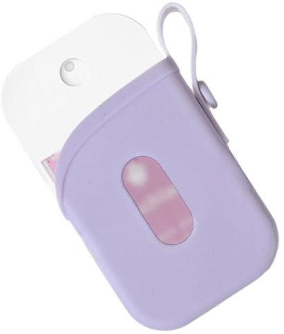 Nhujevkom Manicotto protettivo per flaconi spray, in silicone, per cosmetici, bottiglie, morbida, pratica, per uso quotidiano, viaggi, vacanze e campeggio