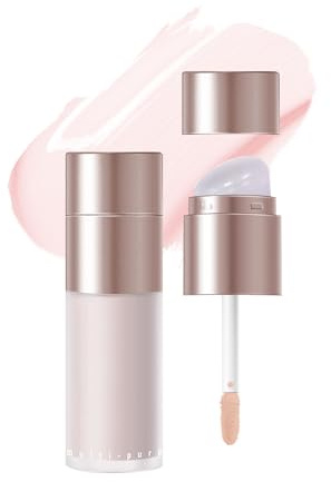 2 en 1 lápiz labial y rubor, lápiz labial rosa desnudo, rubor mate, cara de labios, resistente al agua, textura de crema de rubor líquido, textura de color alto, doble pincel para mujeres, San