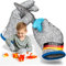 LauterSchutz® PREMIUM Schnittschutz Handschuhe - Kinder & Erwachsenen Größen - Kreuzfaser-PE-Stoff - hoher Komfort & dehnbares Material - SCHNITTSCHUTZ KLASSE C (Größe 2XS (4-6 Jährige))