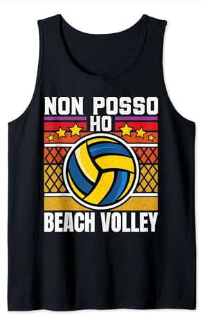 Non Posso Ho Beach Volley Giocatore Pallavolo Spiaggia Canotta