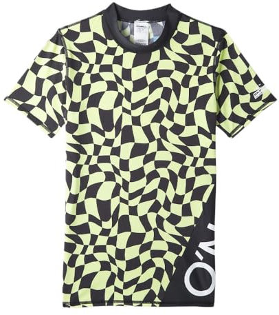 O'Neill - UV-Badeshirt mit kurzen Ärmeln für Jungens - UPF50+ - Crazy Skin - Sunny Lime