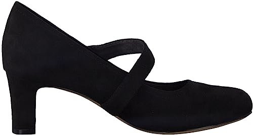 Jana Damen 8-22473-41 Pumps, Schwarz, 38 EU
