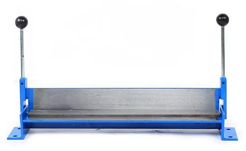 Sheet Metal Bender 760mm Manual Pipe Folder Metal Sheet Metal Bending Folding Machine Bender Tool 0-90°Manual Sheet Metal Bending Machine Suitable for 1.2mm Thickness Steel Sheet