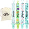 Cadenas Chupetes Personalizado para Bebé con Nombre personalizados Chupetero Niño Chicas (Green)