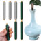 6er Set Grün Silber Blumendraht, 0,65mm Bindedraht Biegsam und Stabil Wickeldraht Floristendraht Basteldraht Rostfrei Verzinkt zur Befestigung von Blumen und Pflanzen, Je 35m