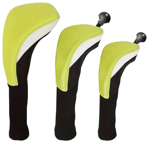 Set di coperture per mazze da golf, in rete, per uomini e donne, per appassionati di sport