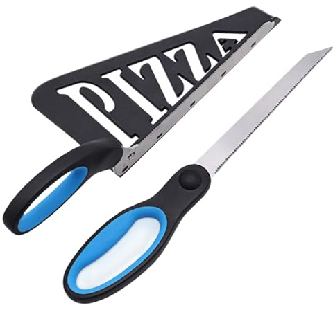 Tagliapizza - Utensile a Forbice Smontabile per Torte - Da Cucina Con Pala Per Pizza Staccabile - per Appartamento, Dormitorio, Picnic, Campeggio e per Servire Pane e Formaggio