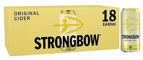 Strongbow Original Cider Cans, 18 x 440ml