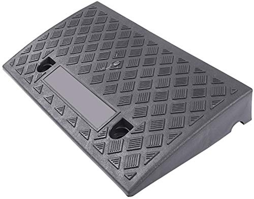 CYLJY-Plant YANJINGYJ Portable Car Ramp, Independence Ramp for Dogs, Slip-Resistant Threshold Ramp for Doorway Door Home Driveway Outside Four Sizes Customizable (Color : Black, Size : 50x27x13cm)