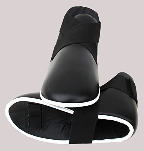 LISARO Protection des pieds pour kick-boxing, kick-boxing, chaussures de boxe XXS à XXL (XL (à partir de 45-48) )