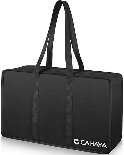CAHAYA Music Stand Carrying Bag High Capacity Universal Carrying Case Portable for Solid Sheet Music Stand Microphone Stand Speaker Guitar Stand CY0323