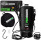 Rhino USA Ducha Solar Portátil para Camping 20L - ¡Esencial para Camping, Festivales, Excursiones, Viajes a la Playa, Duchas al Aire Libre, Camper y Más